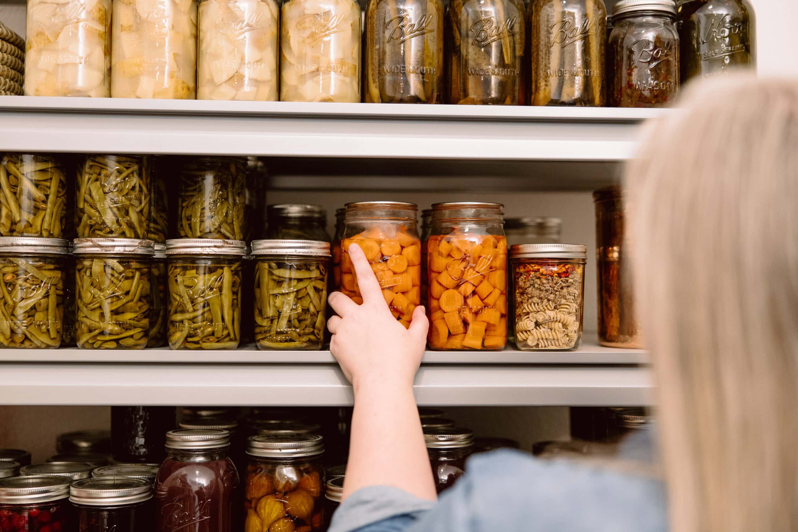 Food Jar Display