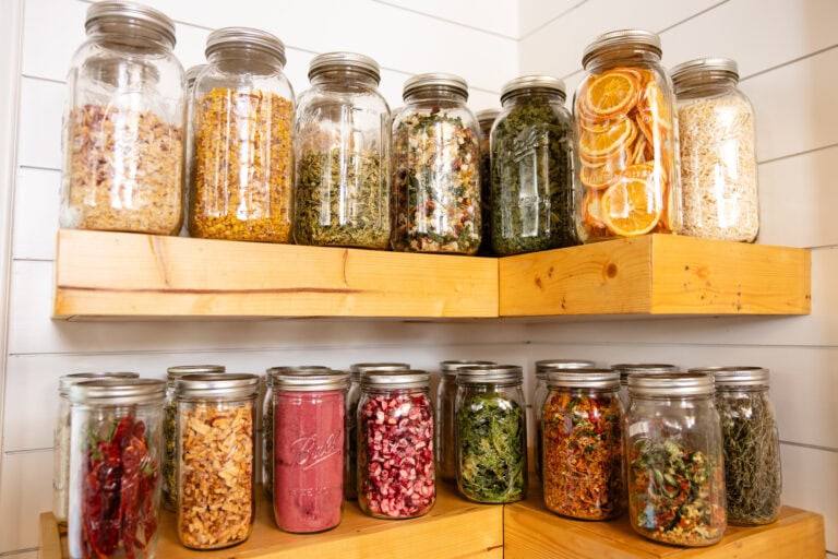 Food Jar Display