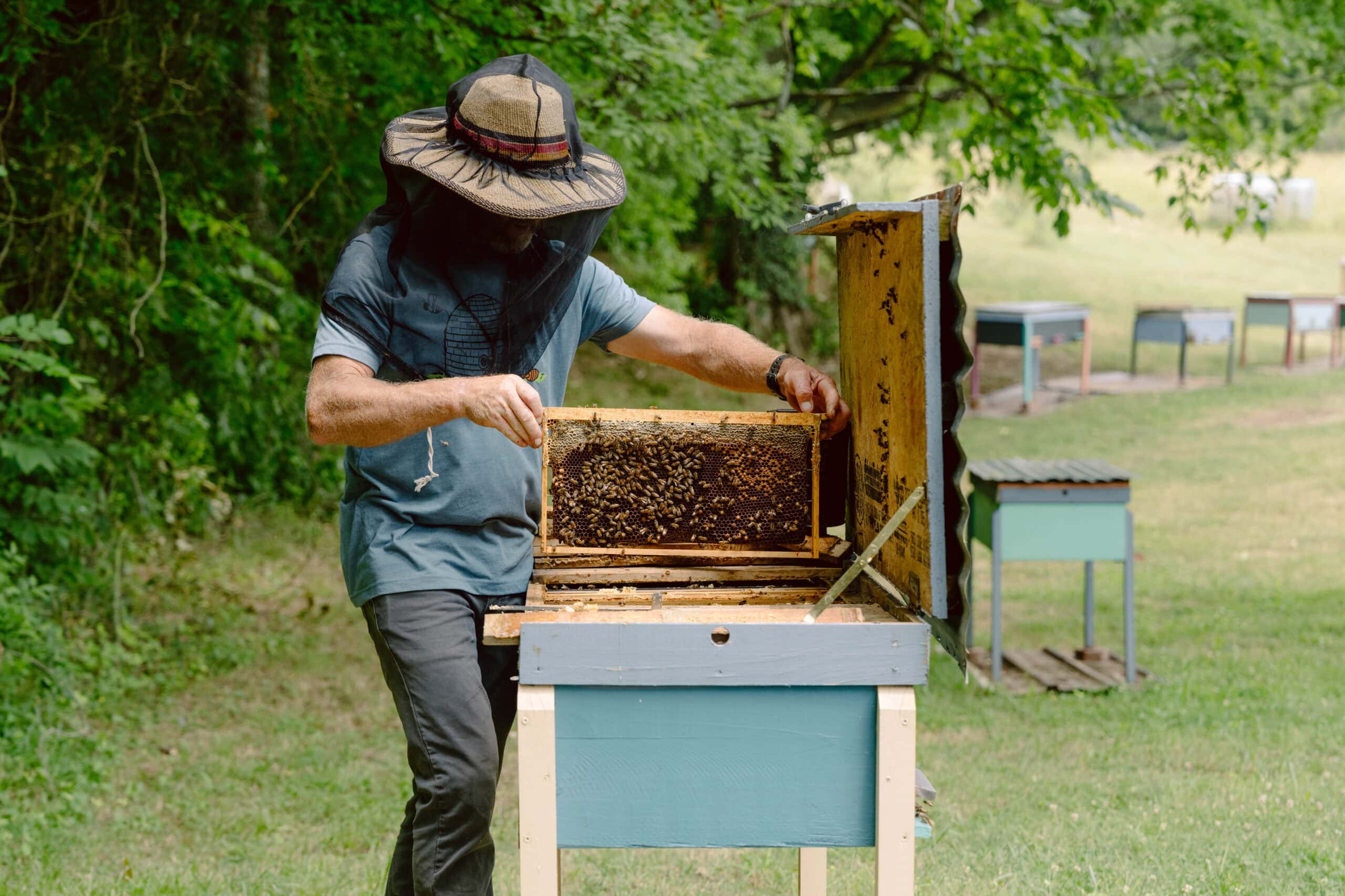 Person Working Outdoors