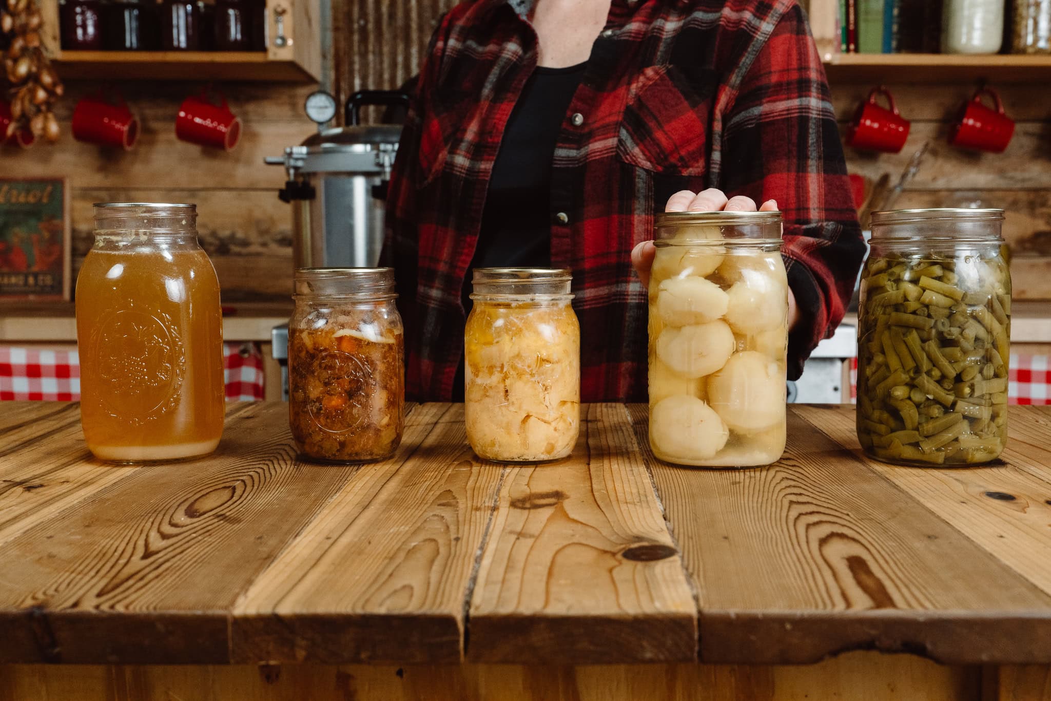 Food Jar Display